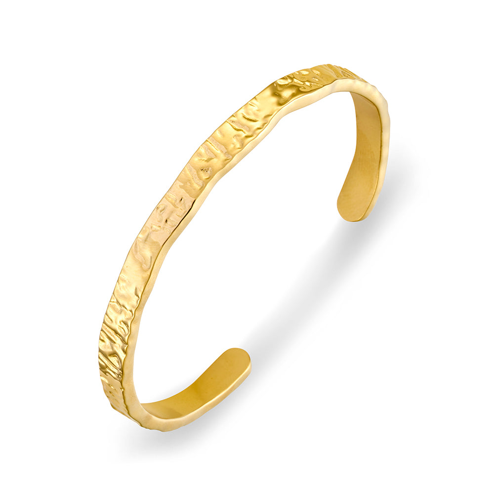 Ember Cuff Bangle Gold