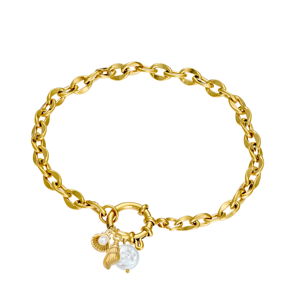 Odyssey Charm Bracelet Gold