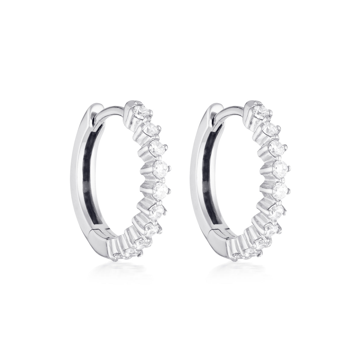 EL&RO Tesa Hoops Silver