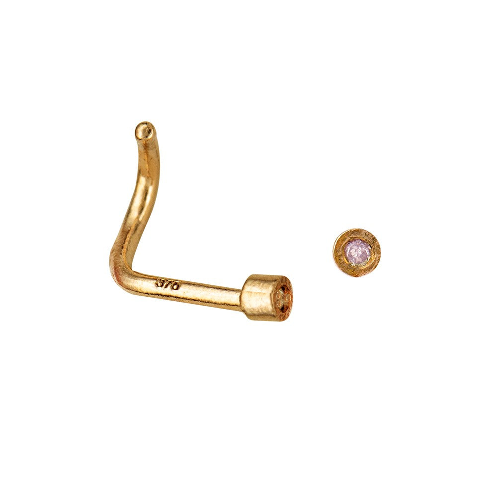 9k Solid Gold Nose Stud