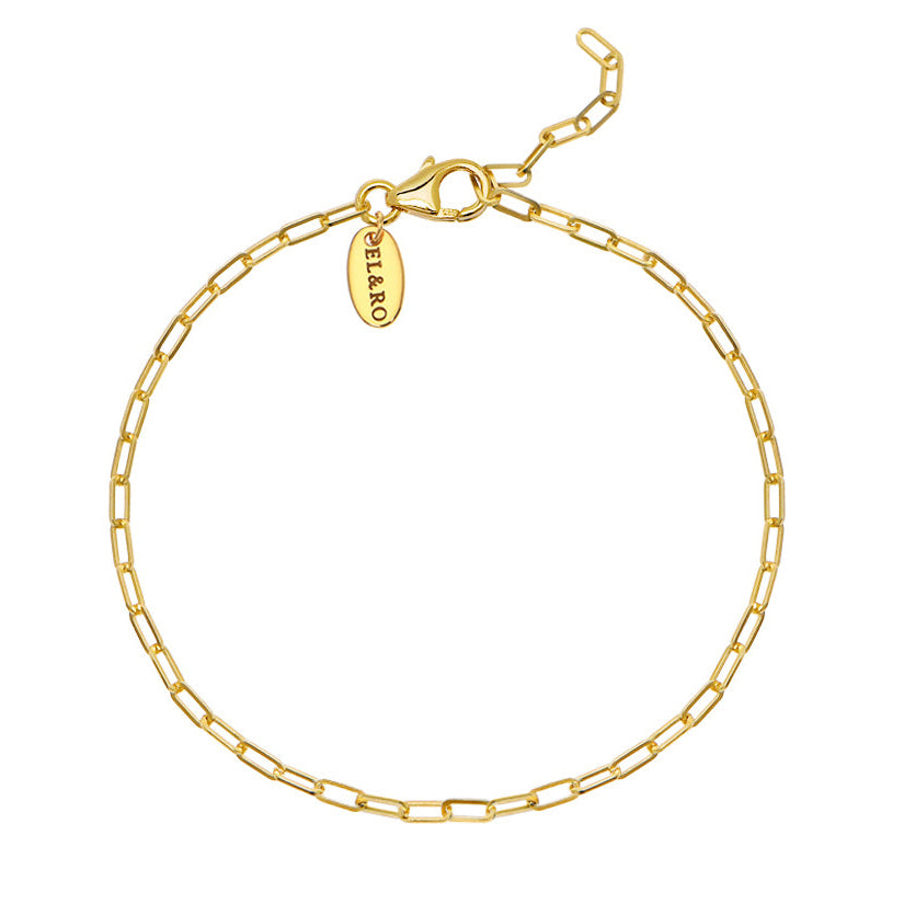 EL&RO Lola Link Bracelet Gold