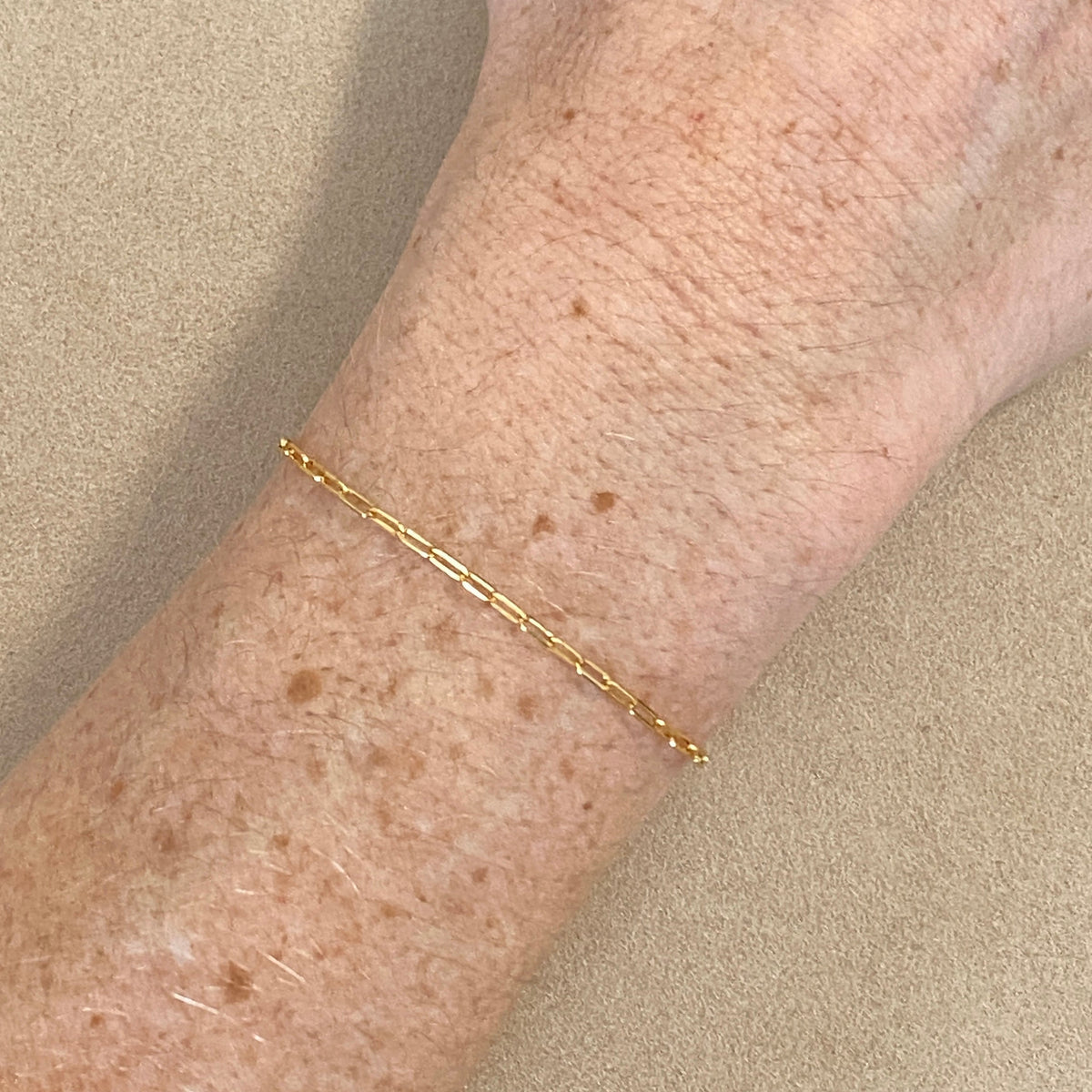 EL&RO Lola Link Bracelet Gold