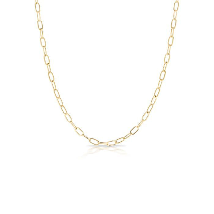 9k Solid Gold Dallas Chain