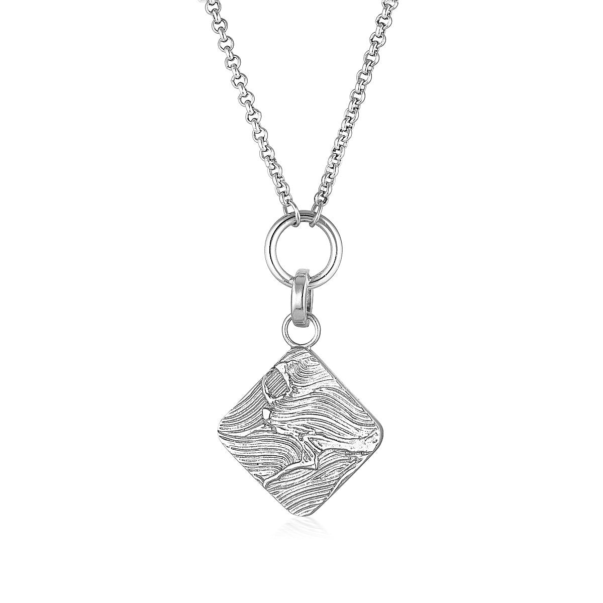 EL&RO Bria Necklace Silver