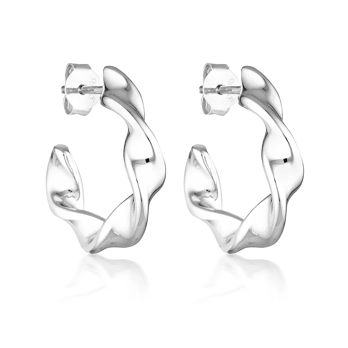 EL&RO Darling Hoop Silver