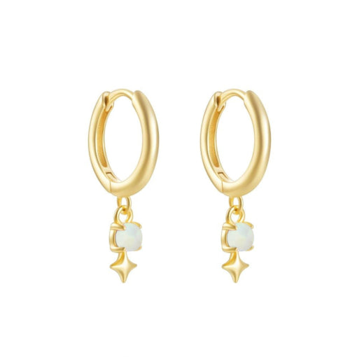 Opalite Star Huggies Gold