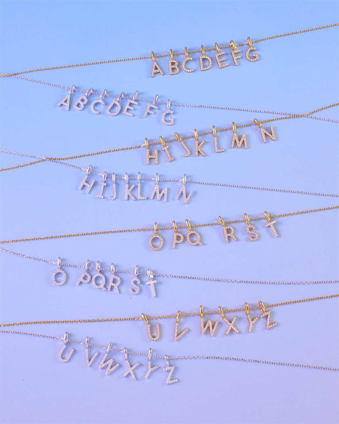 Ania Haie Gold Letter M Initial Necklace