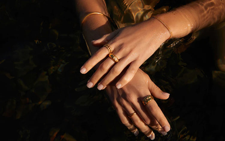 Kirstin Ash - Vacanza Ring (Gold)
