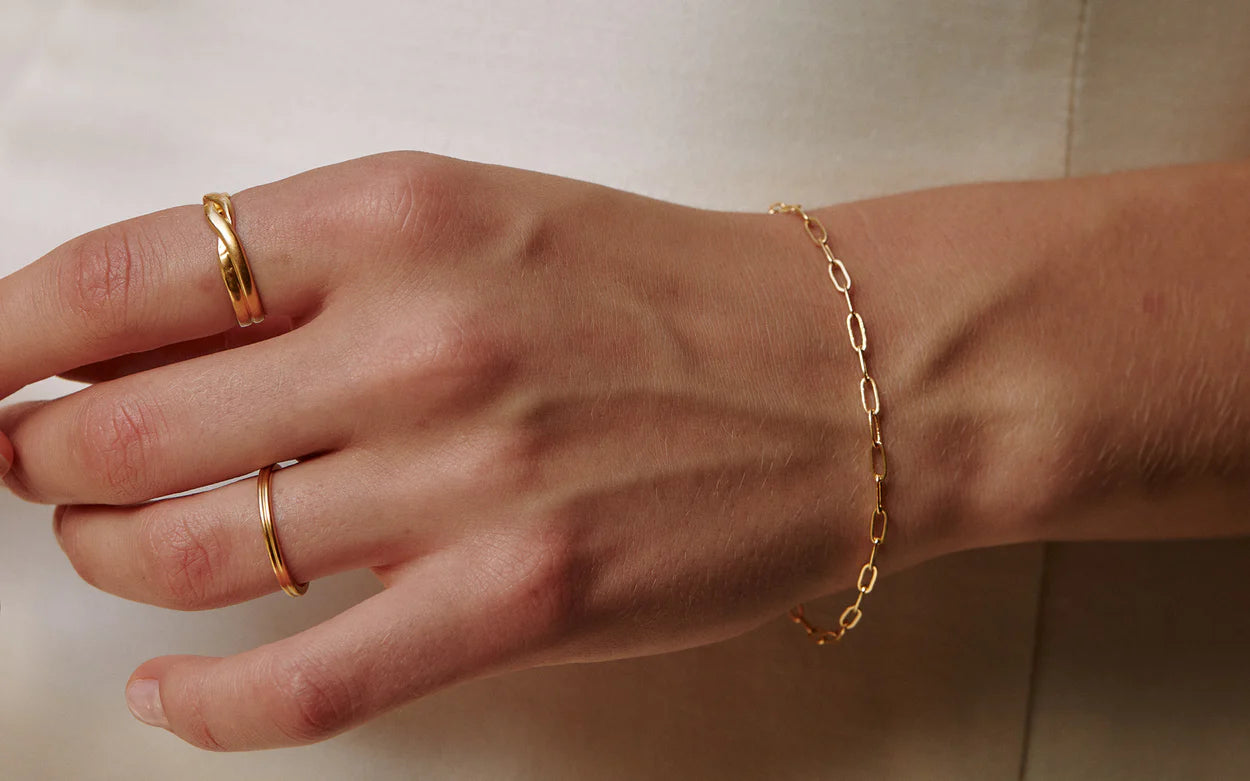KIRSTIN ASH - Rue Chain Bracelet Gold