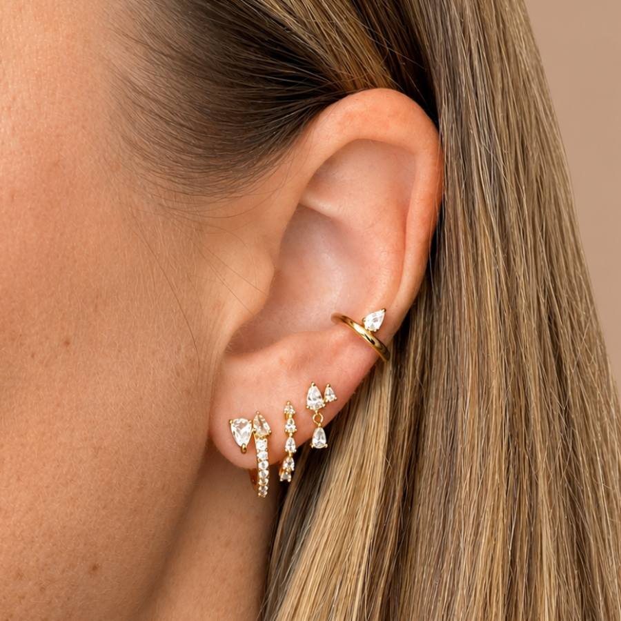 EL&RO Prya Huggies Gold