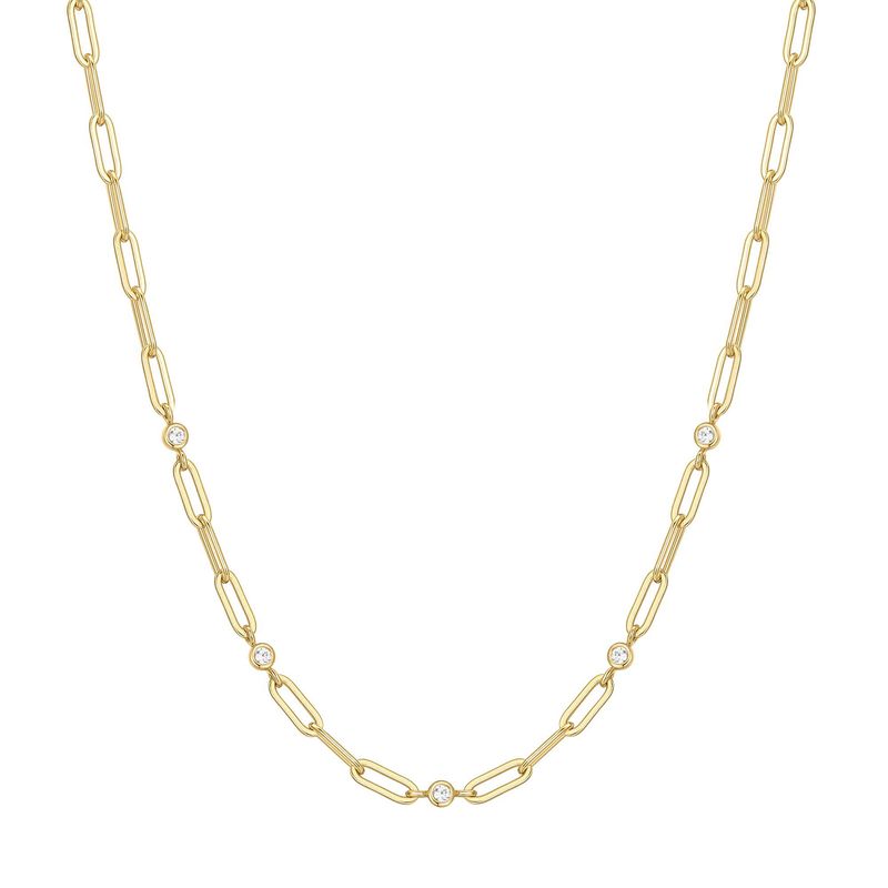 Ania Haie Paper Clip Chain Gold