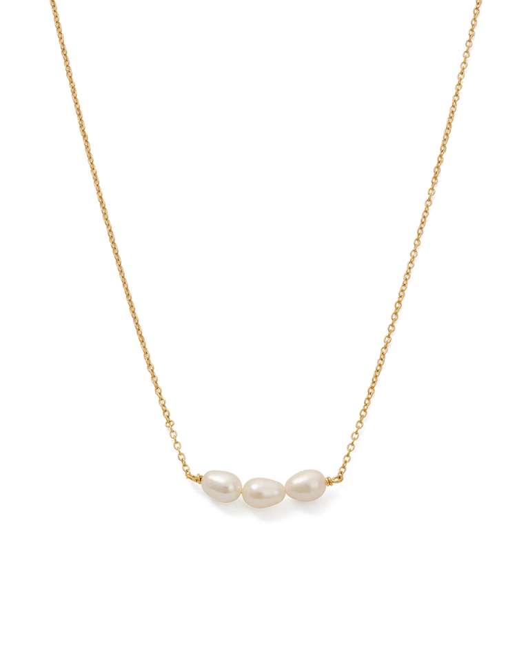 Kirstin Ash - Isole Pearl Necklace (Gold)
