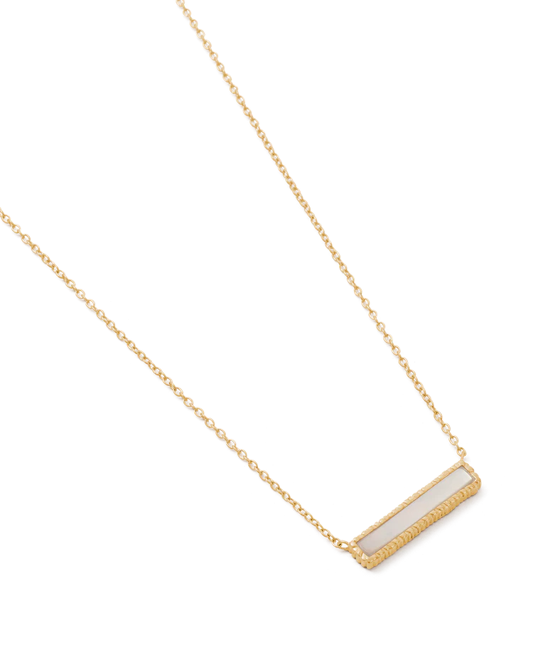 Kirstin Ash - Perla Bar Necklace (Gold)