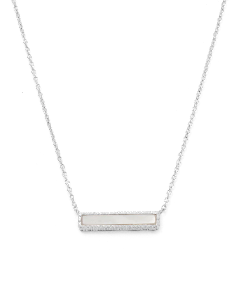 Kirstin Ash - Perla Bar Necklace (Sterling Silver)