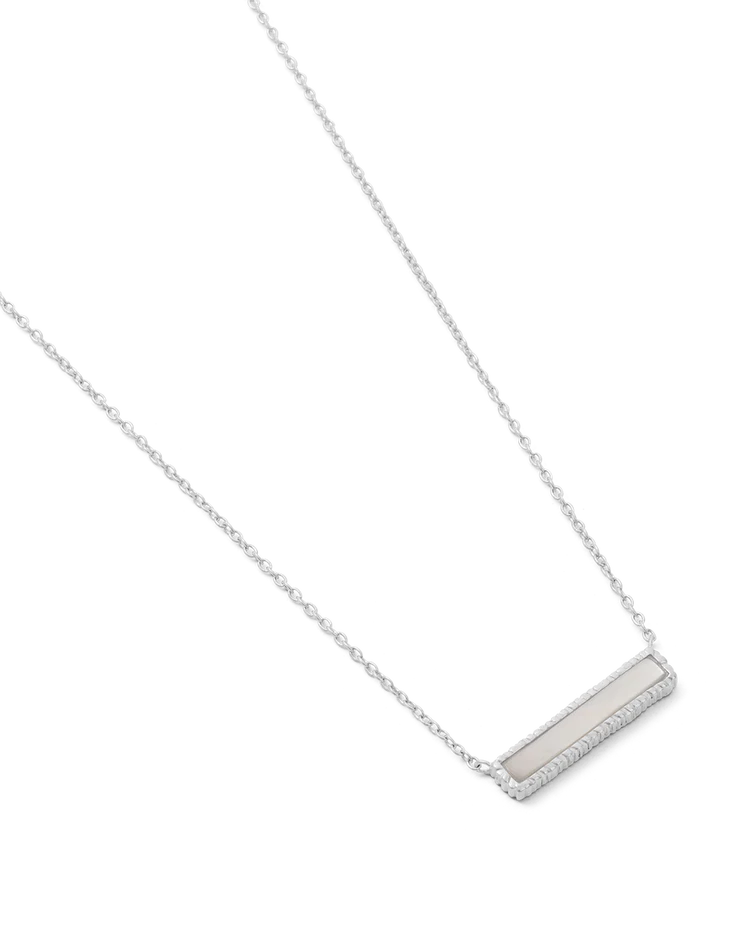 Kirstin Ash - Perla Bar Necklace (Sterling Silver)