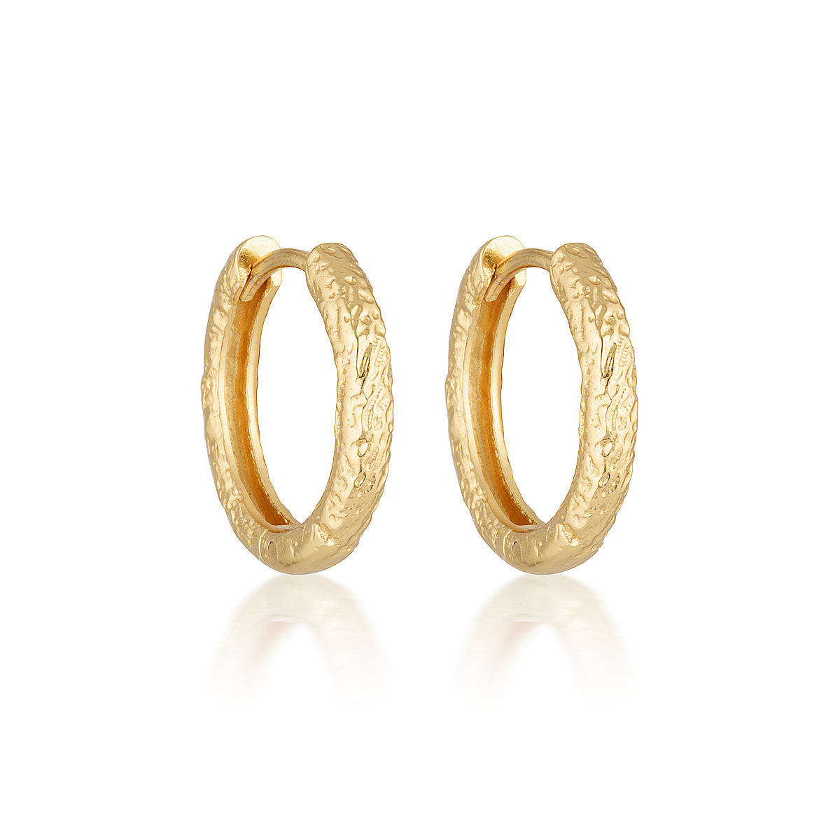 EL&RO Vivi Hoops 15mm Gold