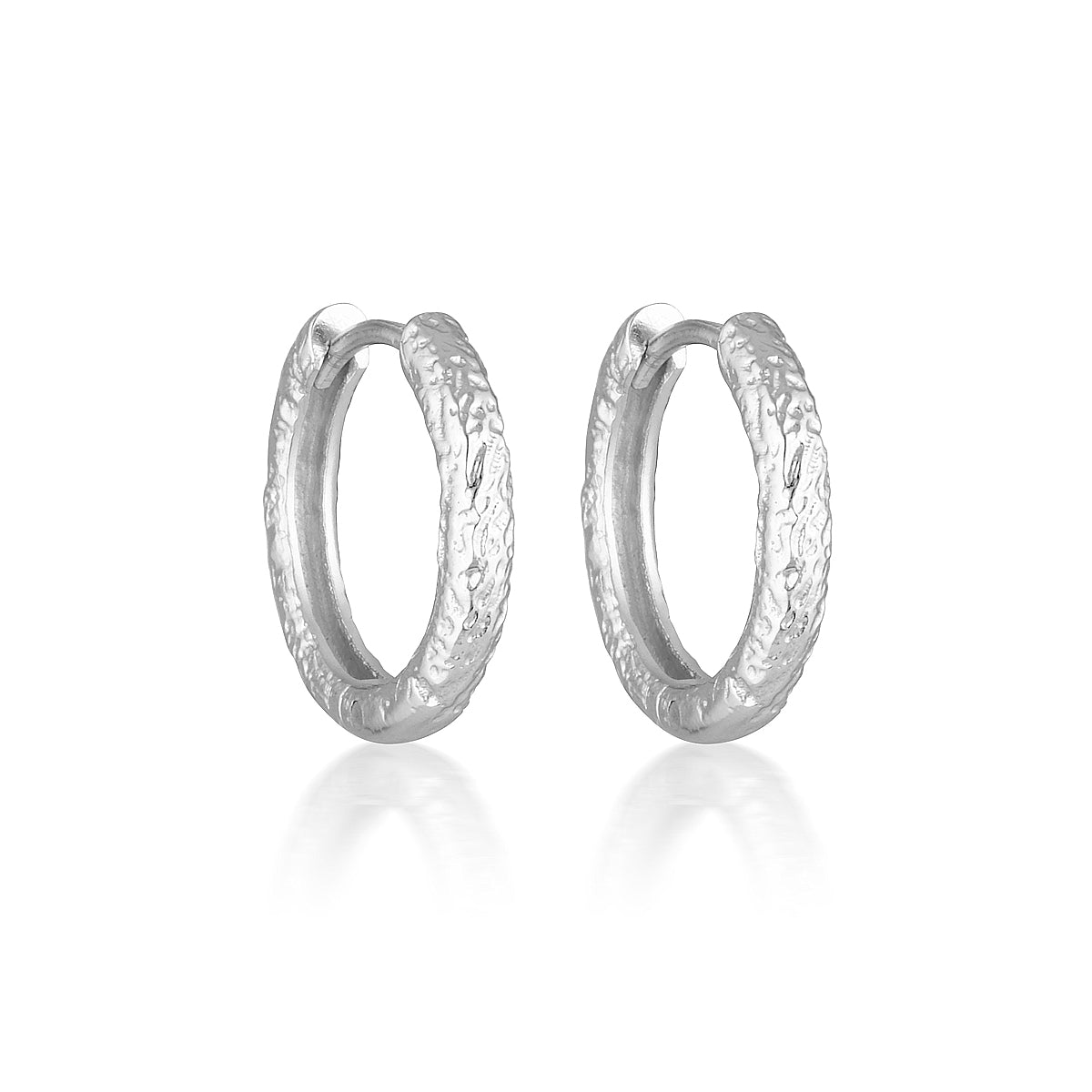 EL&RO Vivi Hoops 15mm Silver