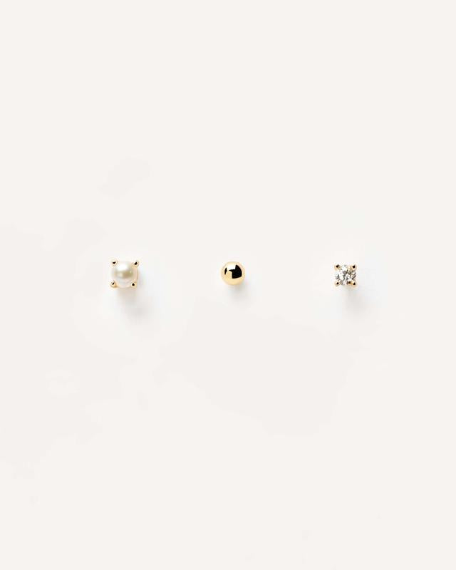 PDPAOLA - Angel Gold Earrings Set