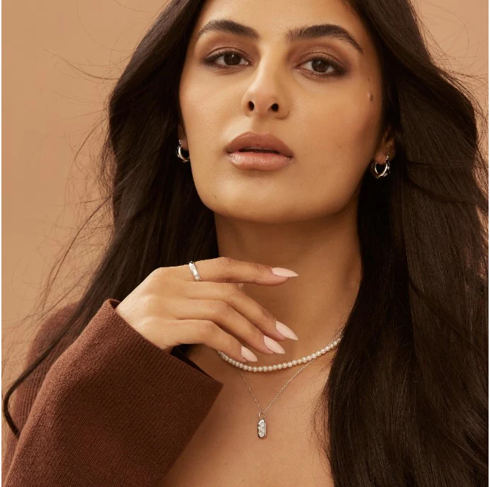 EL&RO Narvi Necklace Silver